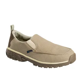 Nautilus Tan Alloy Toe EH Slip-On Work Shoes