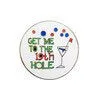 Navika Golf Hat Clip Marker with Glitzy Ball Marker - Get to 19th Hole