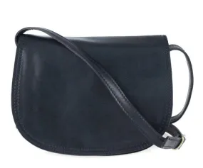 Navy calfskin enila bag