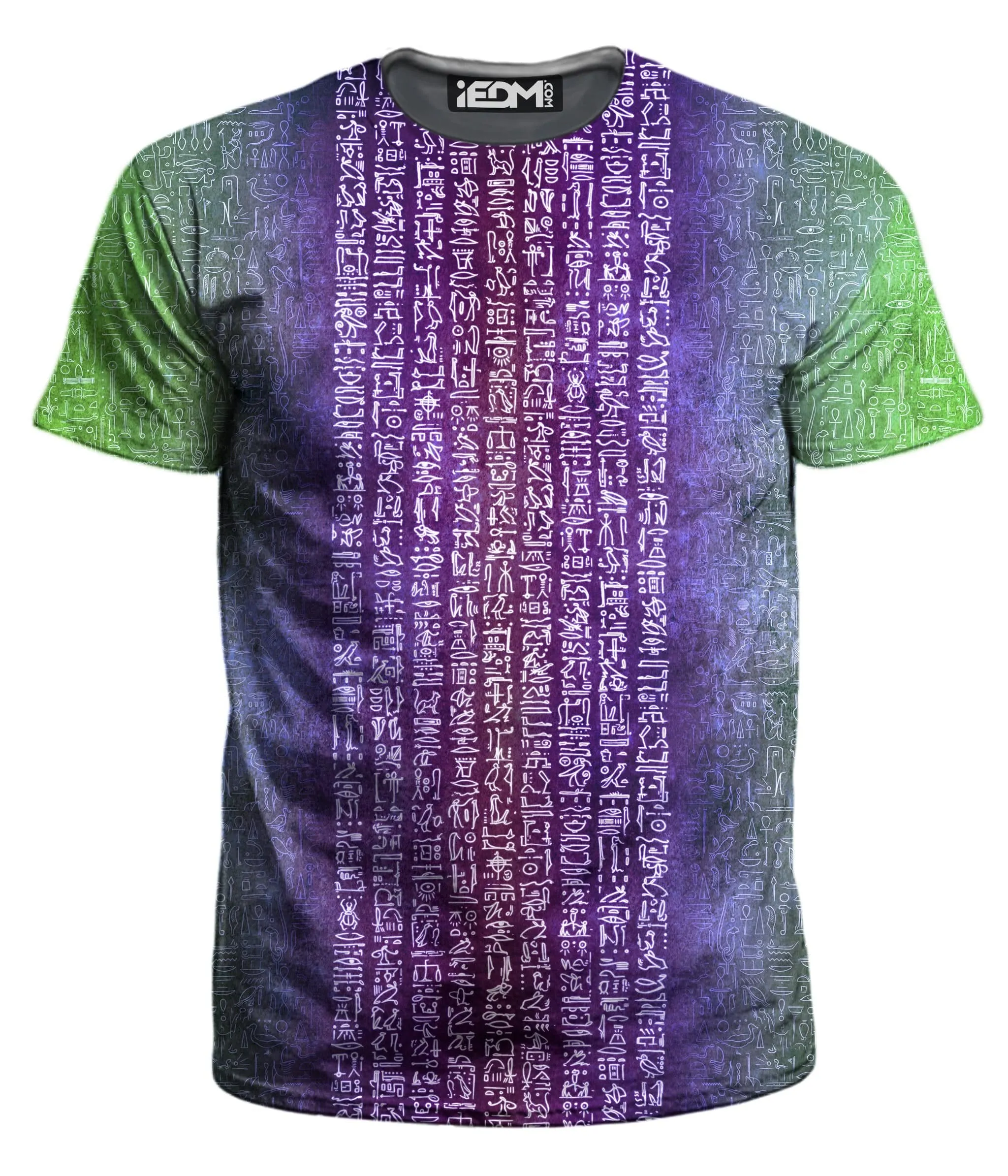 Neon Hieroglyph Men's T-Shirt (Clearance)