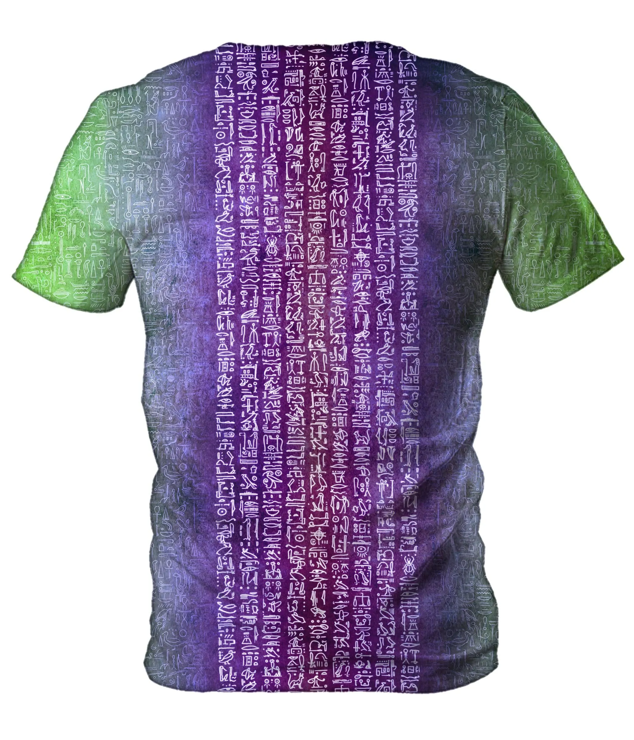 Neon Hieroglyph Men's T-Shirt (Clearance)