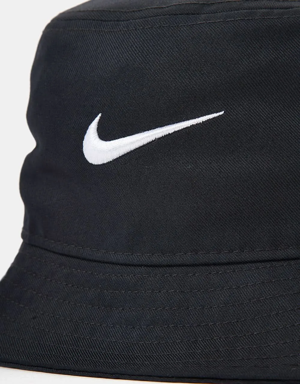 Nike Apex Swoosh Bucket Hat - Black/White