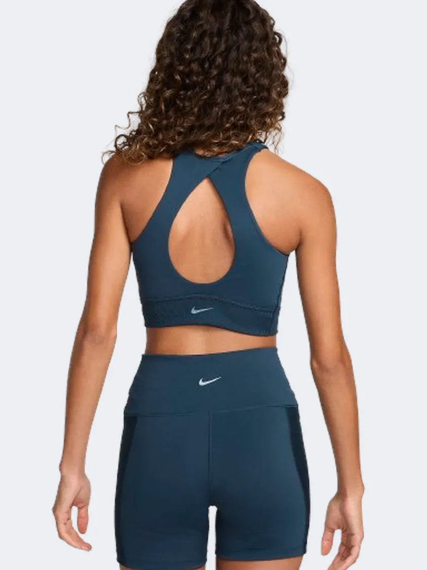 Nike One Twist Women Training Bra Armoury Navy/White