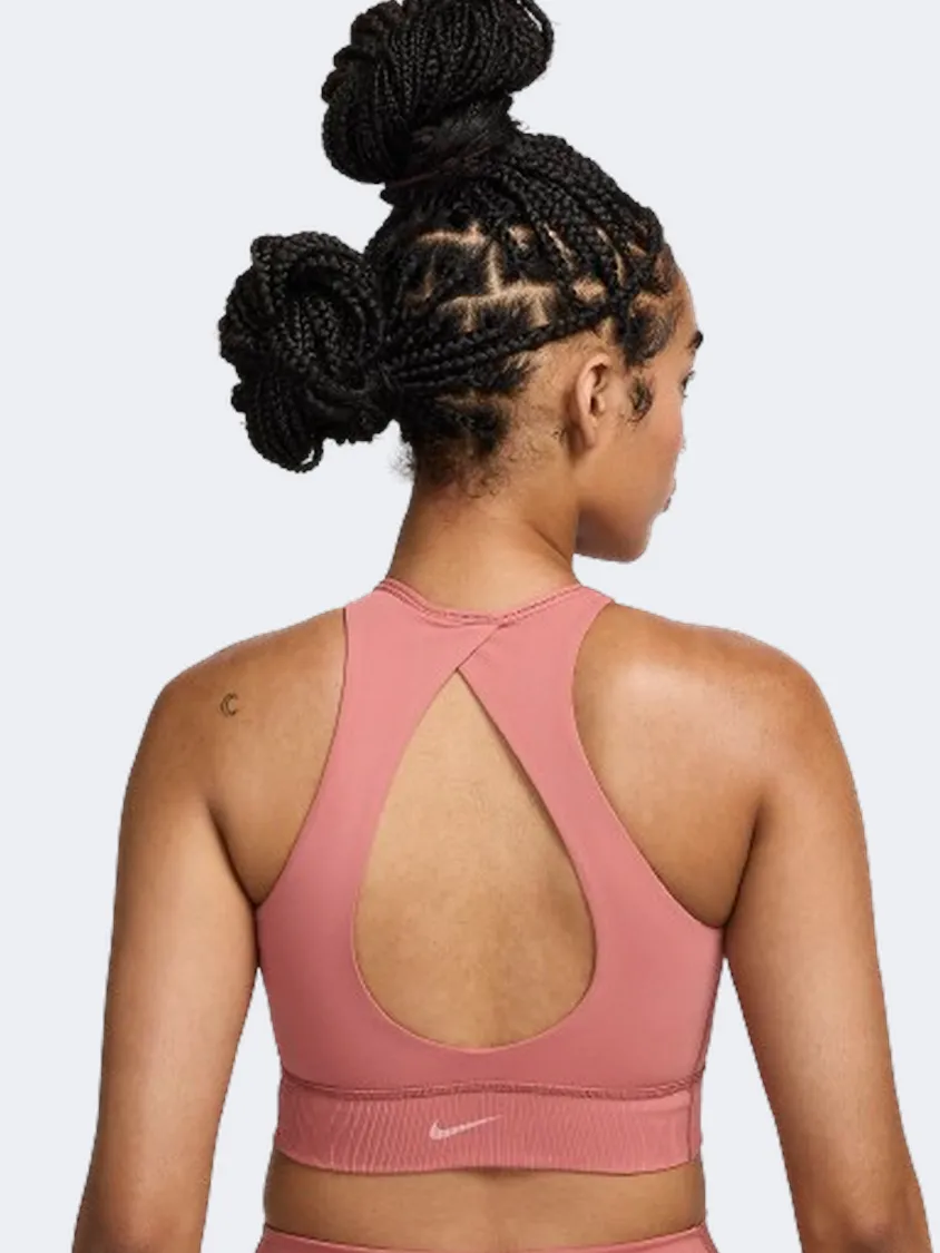 Nike One Twist Women Training Bra Canyon Pink/White