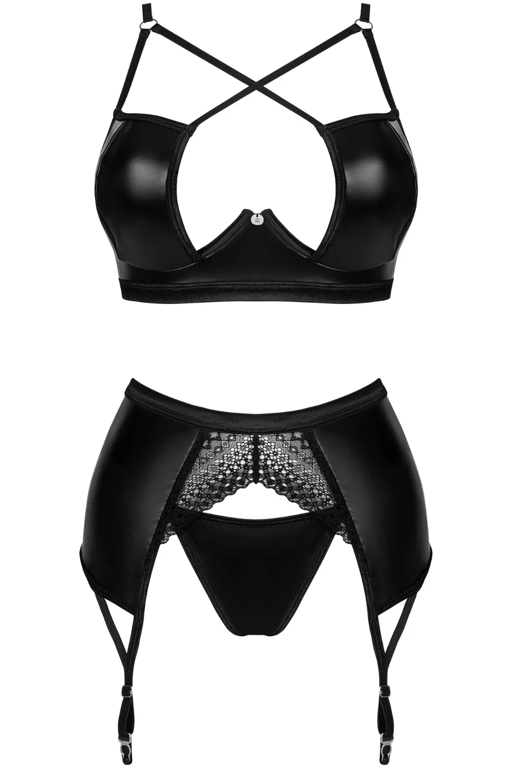 Norides Bra, Thong & Suspender