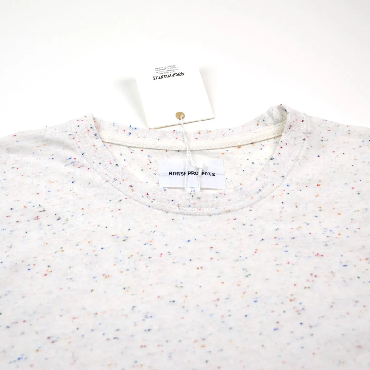 Norse Projects Niels Boucle T-shirt White