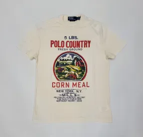 Nwt Polo Ralph Lauren Polo Country Corn Meal Classic Fit Tee