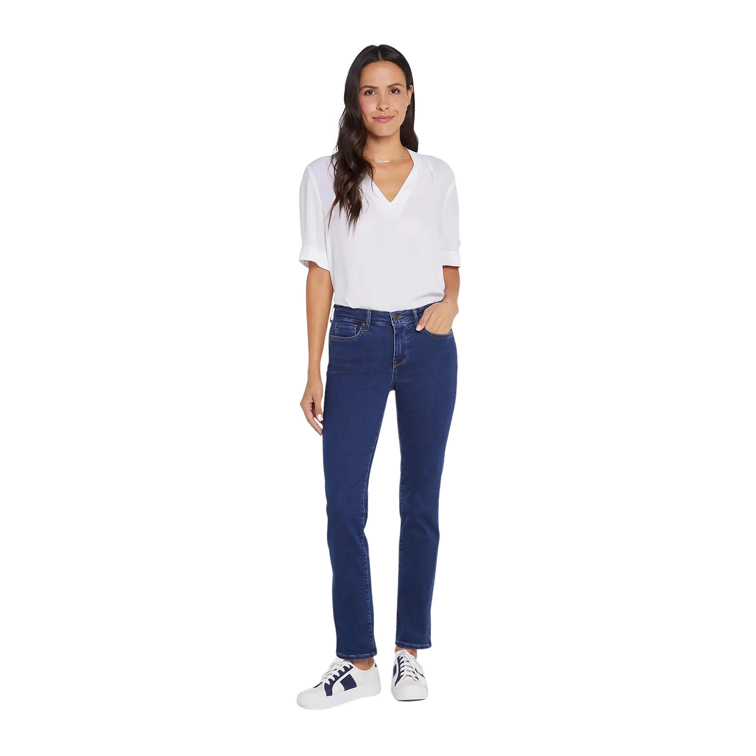 NYDJ Sheri Slim Leg Jeans in Quinn