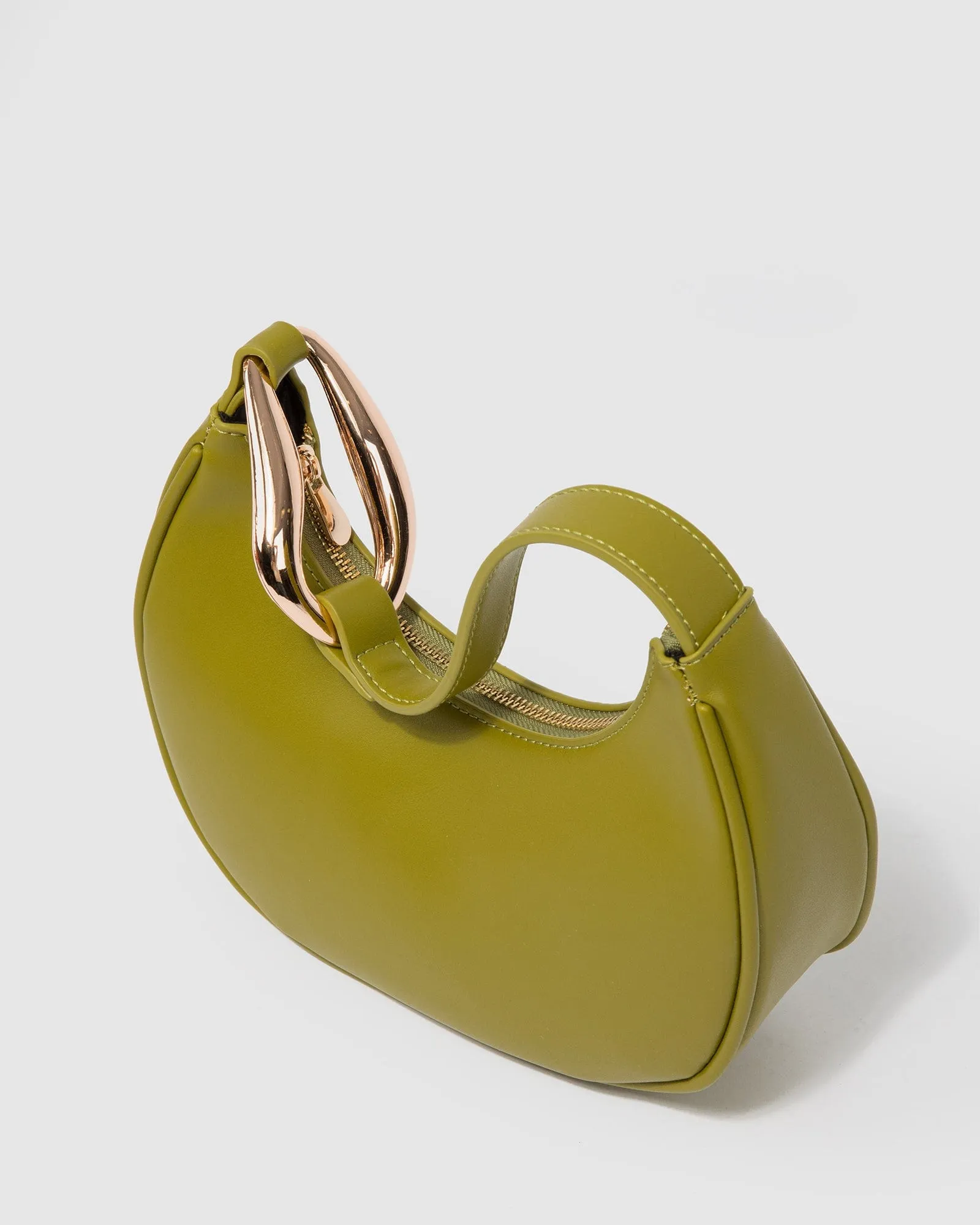 Olive Georgia Buckle Grab Bag