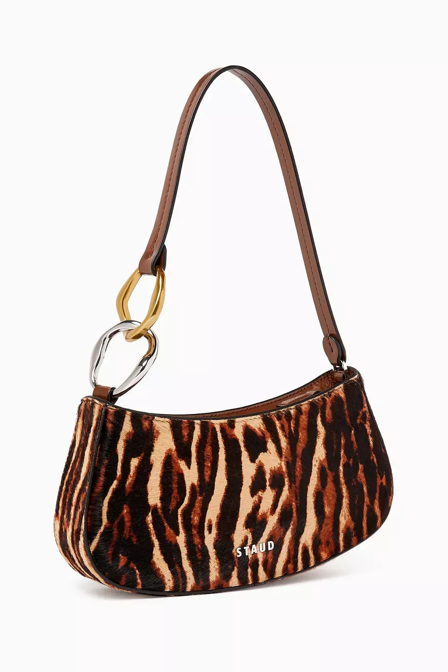 Ollie Calf Hair Shoulder Bag