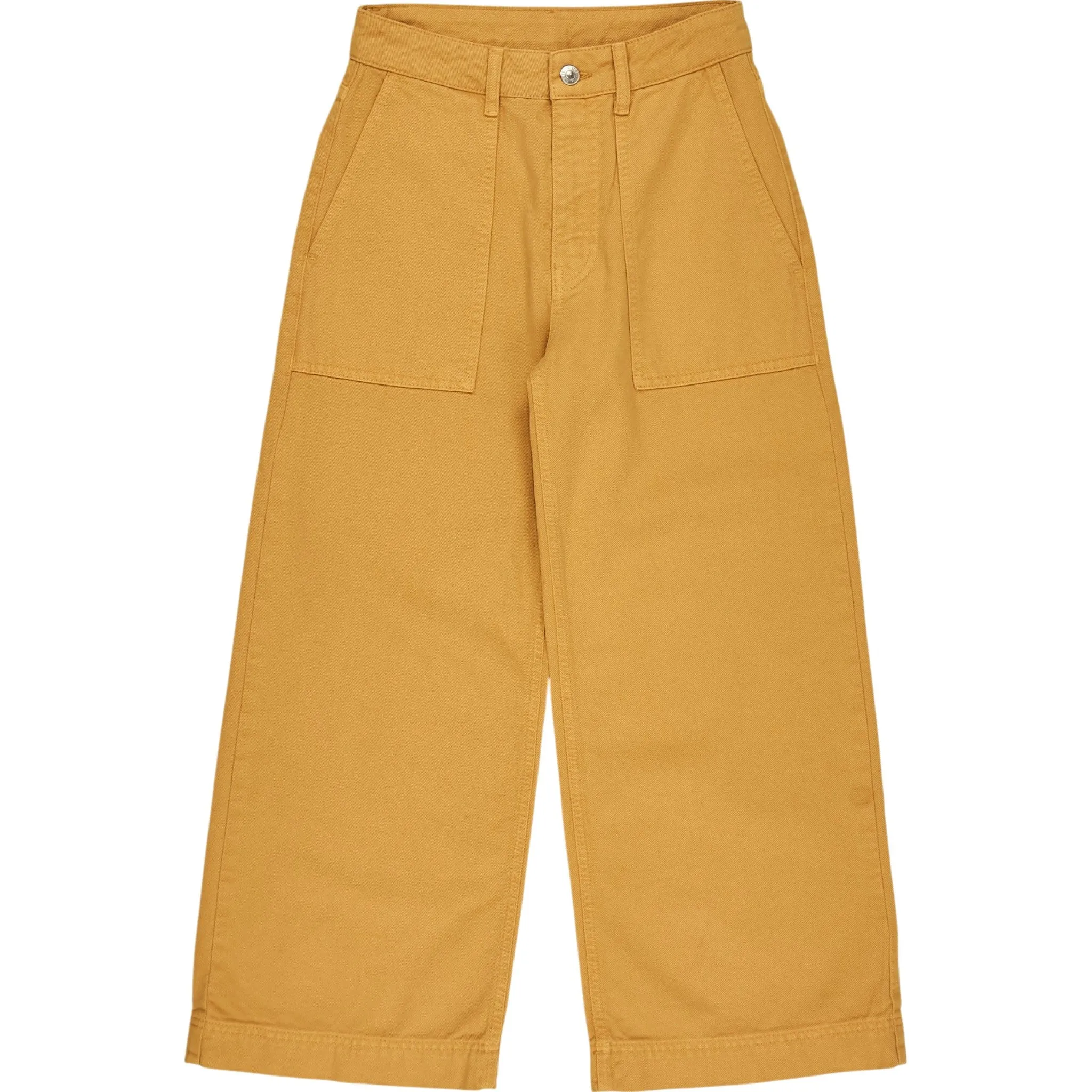 Omnes Yellow Willow Wide Leg Trousers