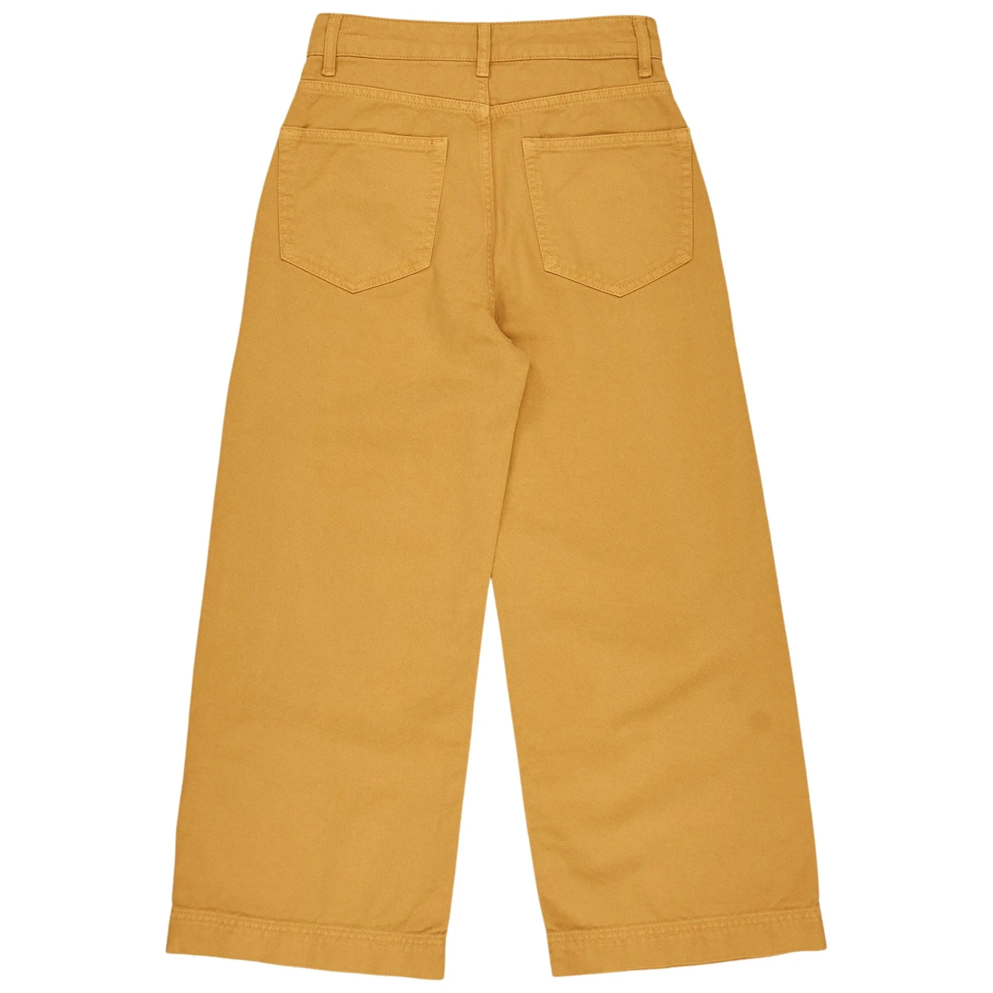 Omnes Yellow Willow Wide Leg Trousers