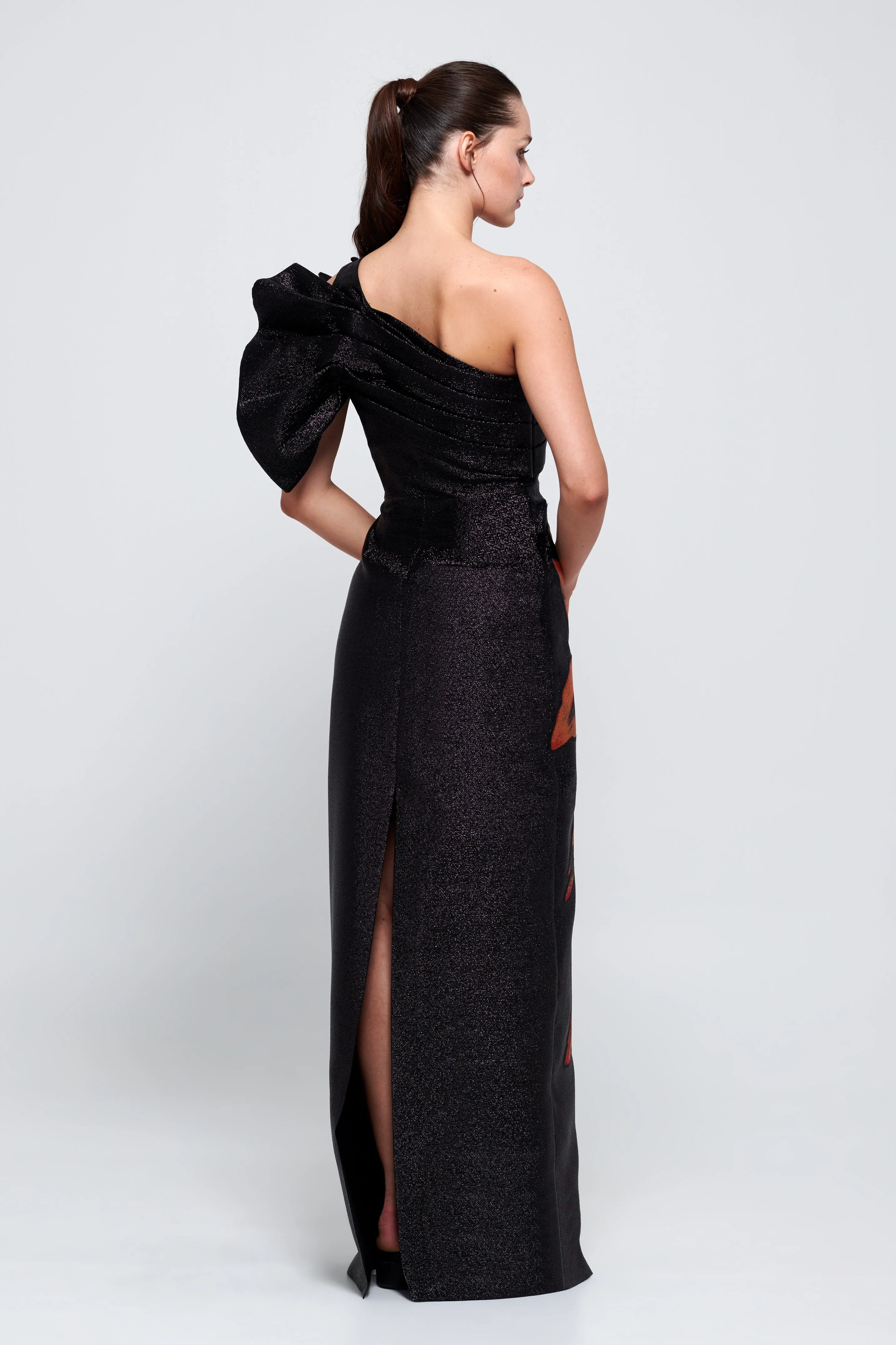 One-Shoulder Long Dress