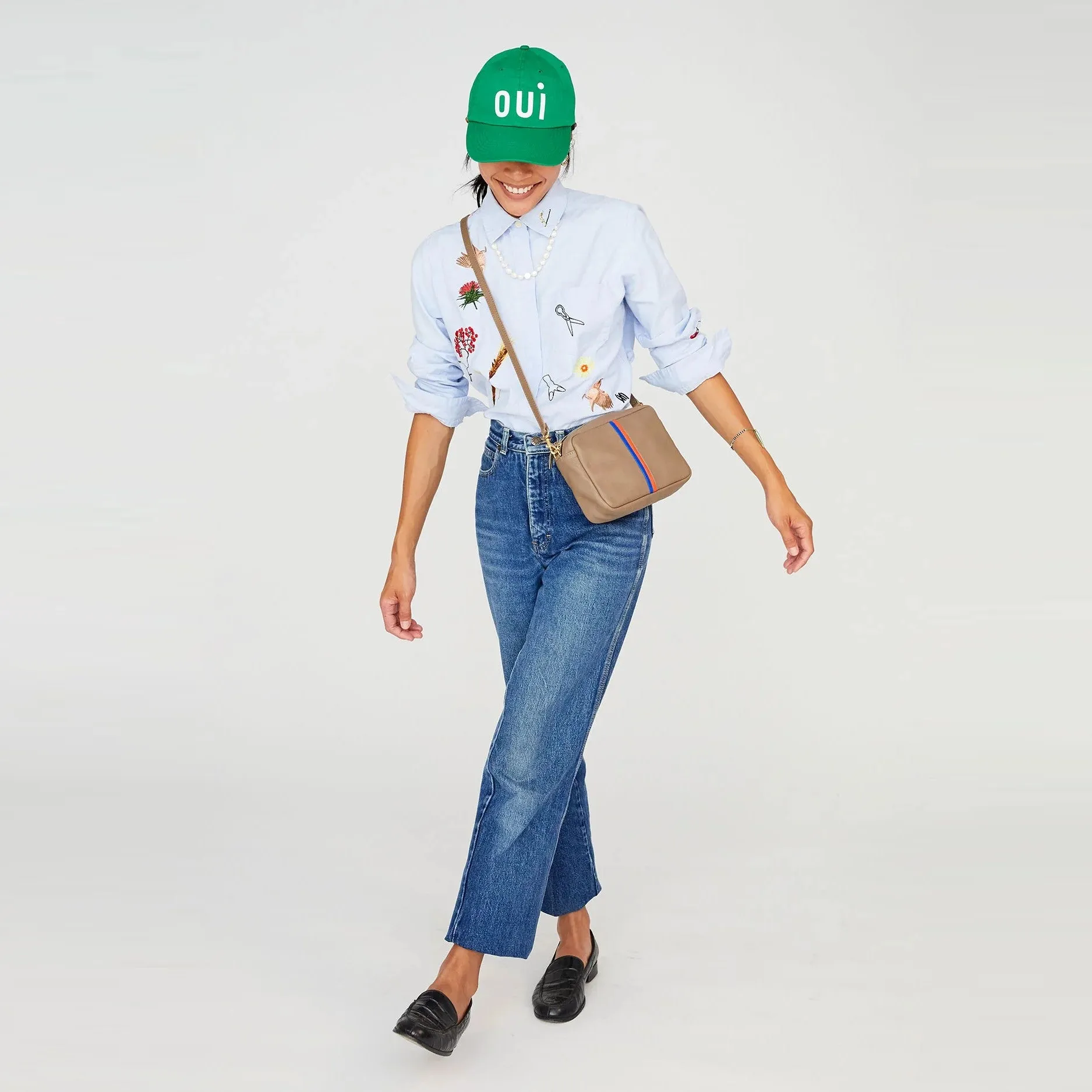 Oui Baseball Hat (Green)