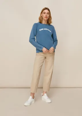 Pale Blue Bon Voyage Sweatshirt