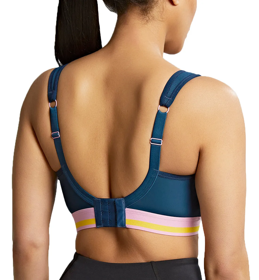 Panache Racerback Sports Bra Retro Navy (7341)