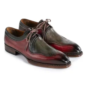 Paul Parkman Men's Shoes Hand-Welted Calf-Skin Leather Derby Oxfords (PM6438)