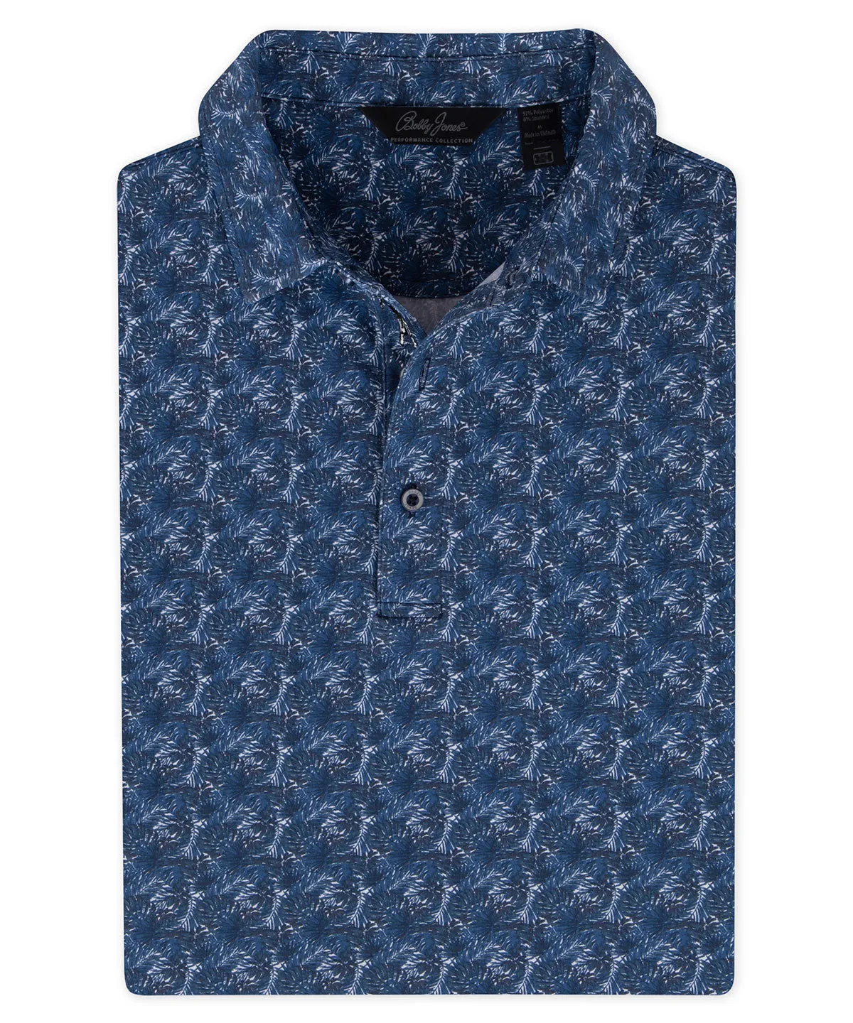 Performance Tropical Print Polo