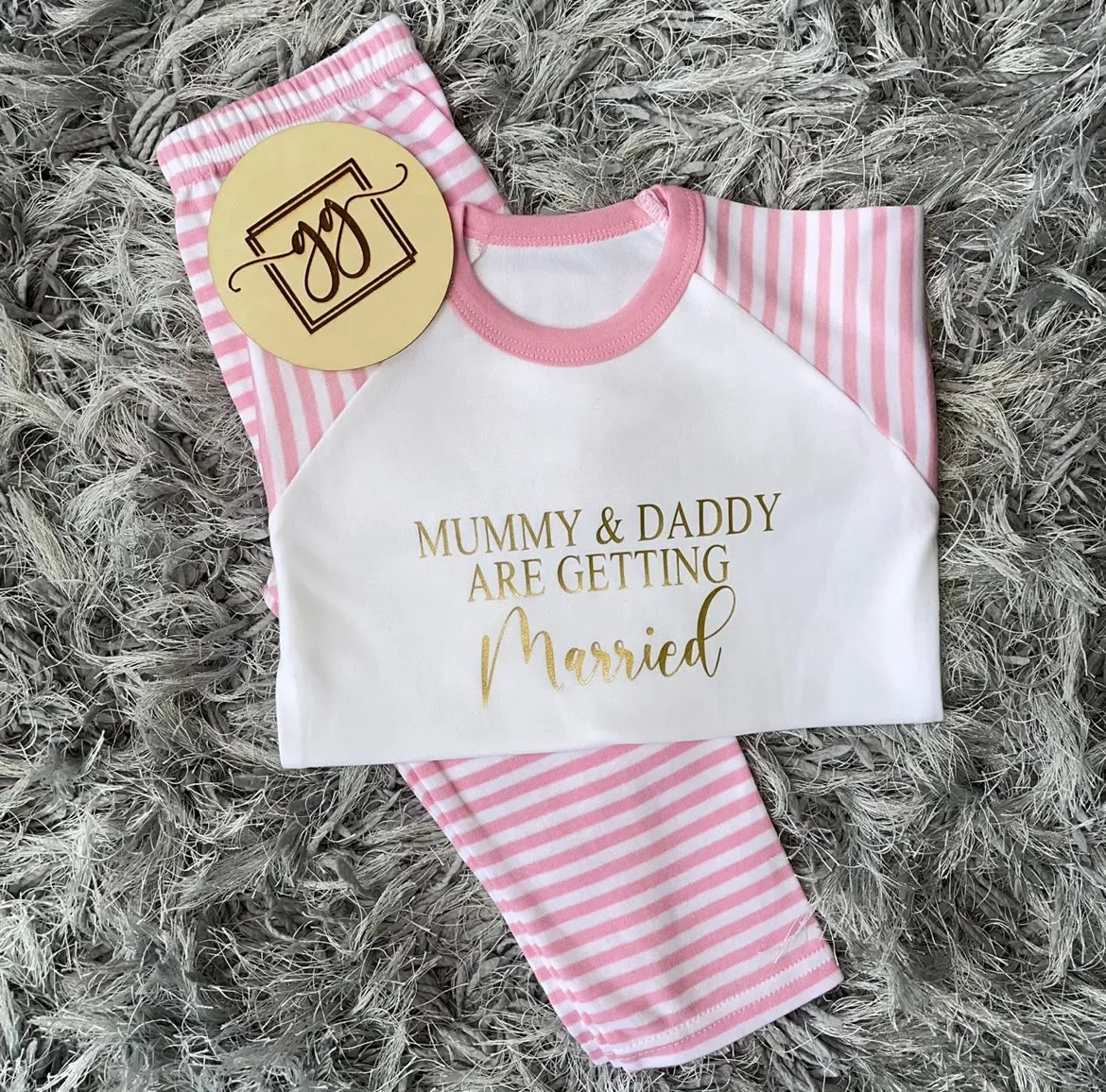 Personalised Flower Girl/Page Boy Pyjamas