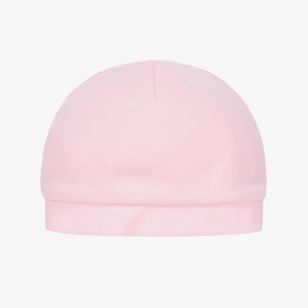 Pink Cotton Eyestar Baby Hat