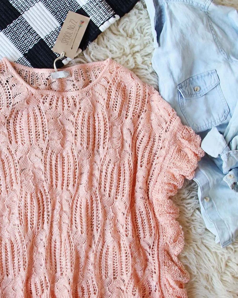 Pink Sage Knit Top