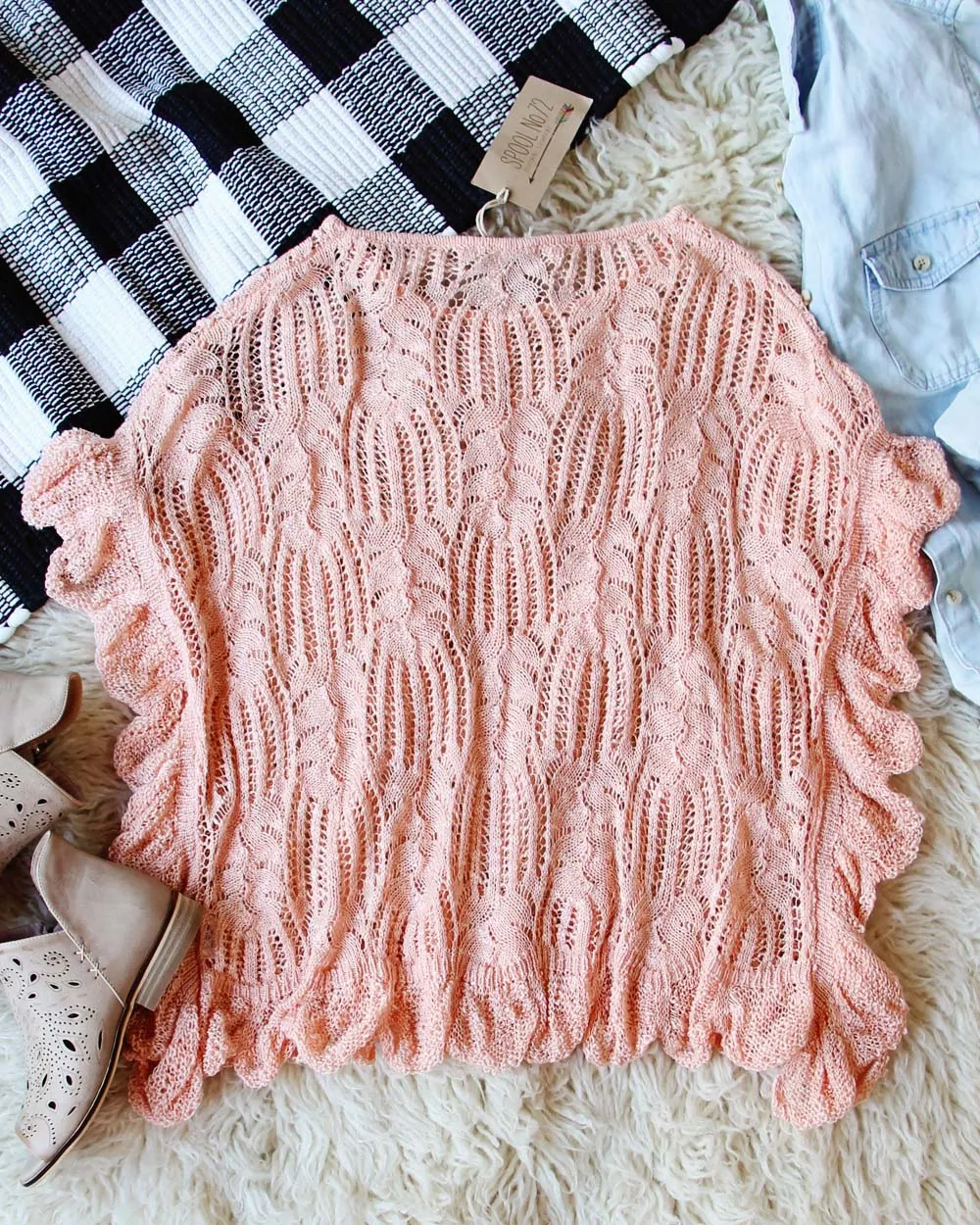 Pink Sage Knit Top