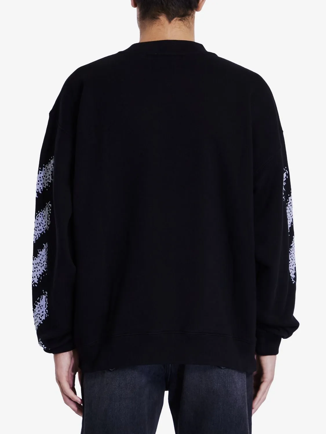 PIXEL DIAG SWEATSHIRT