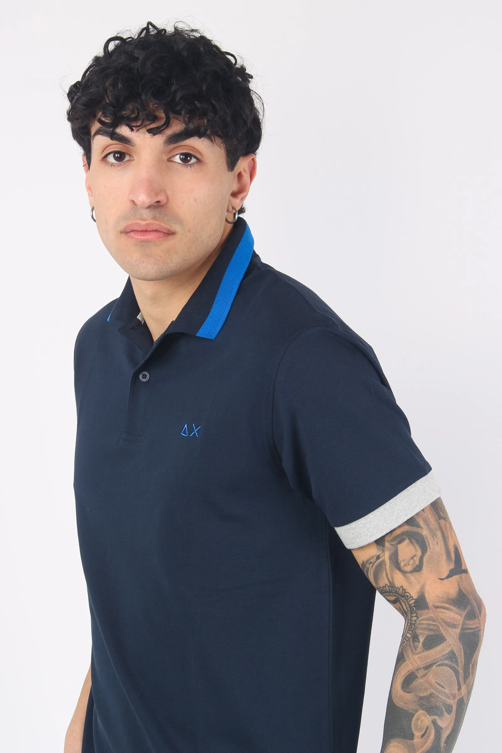 Navy Blue High Profile Polo