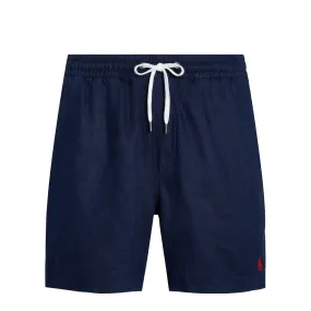 Polo Ralph Lauren 15.2 cm Polo Prepster Linen Short Newport Navy