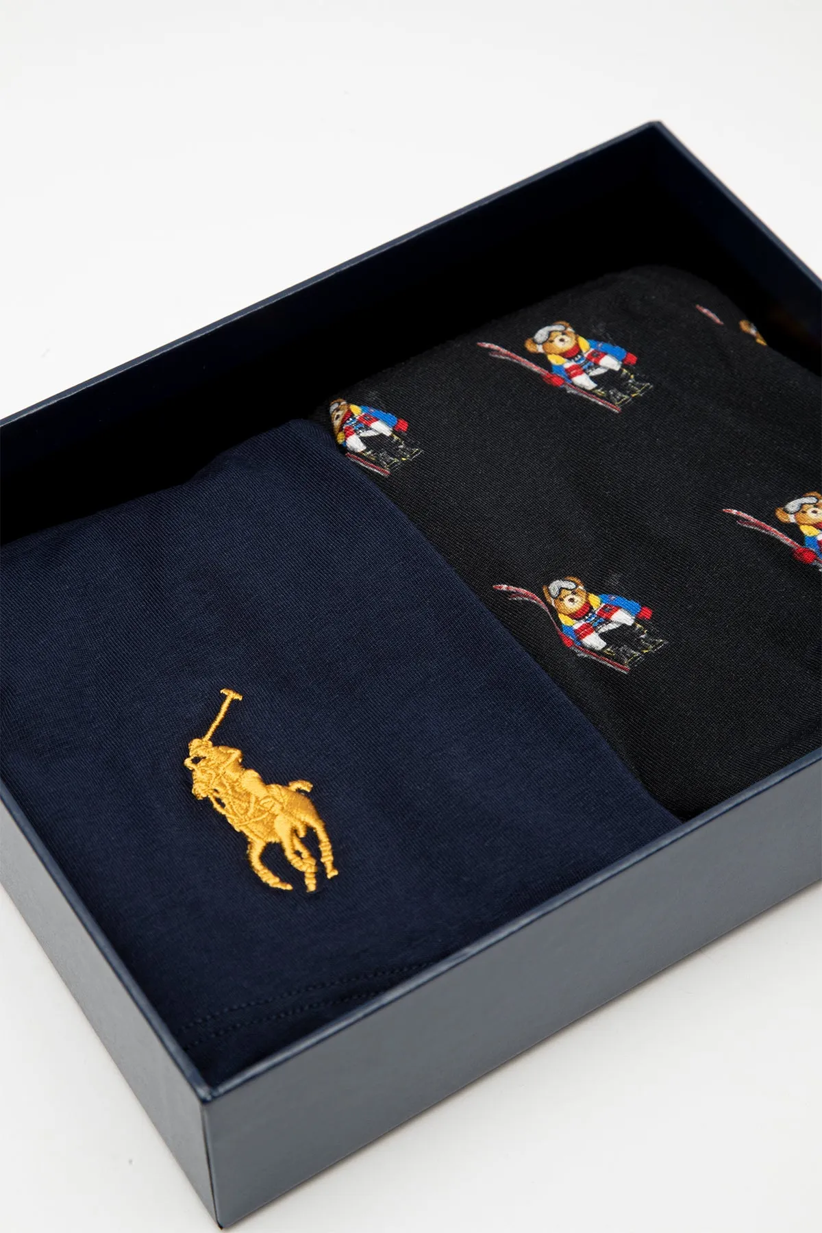 Polo Ralph Lauren 2'li Paket Polo Bear Stre Pamuklu Boxer