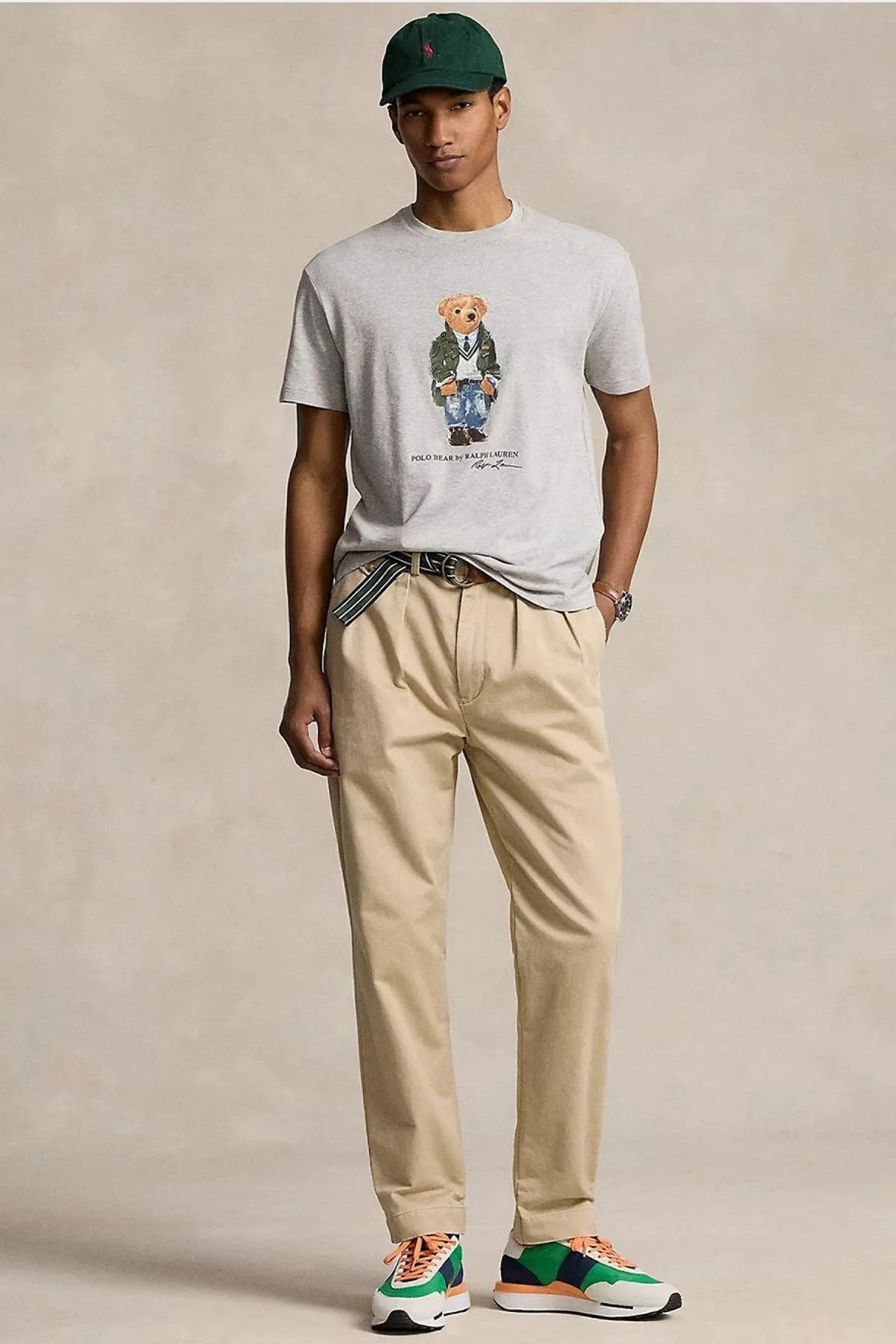 Polo Ralph Lauren Classic Fit Yuvarlak Yaka Polo Bear T-shirt