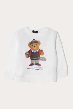 Polo Ralph Lauren Kids 2-4 Ya Erkek ocuk Polo Bear Sweatshirt