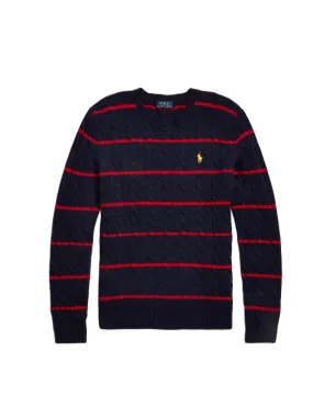 Polo Ralph Lauren LS Pullover Navy Combo