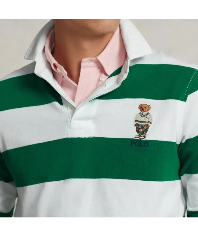 Polo Ralph Lauren Men's Polo Bear Rugby Shirt | Green