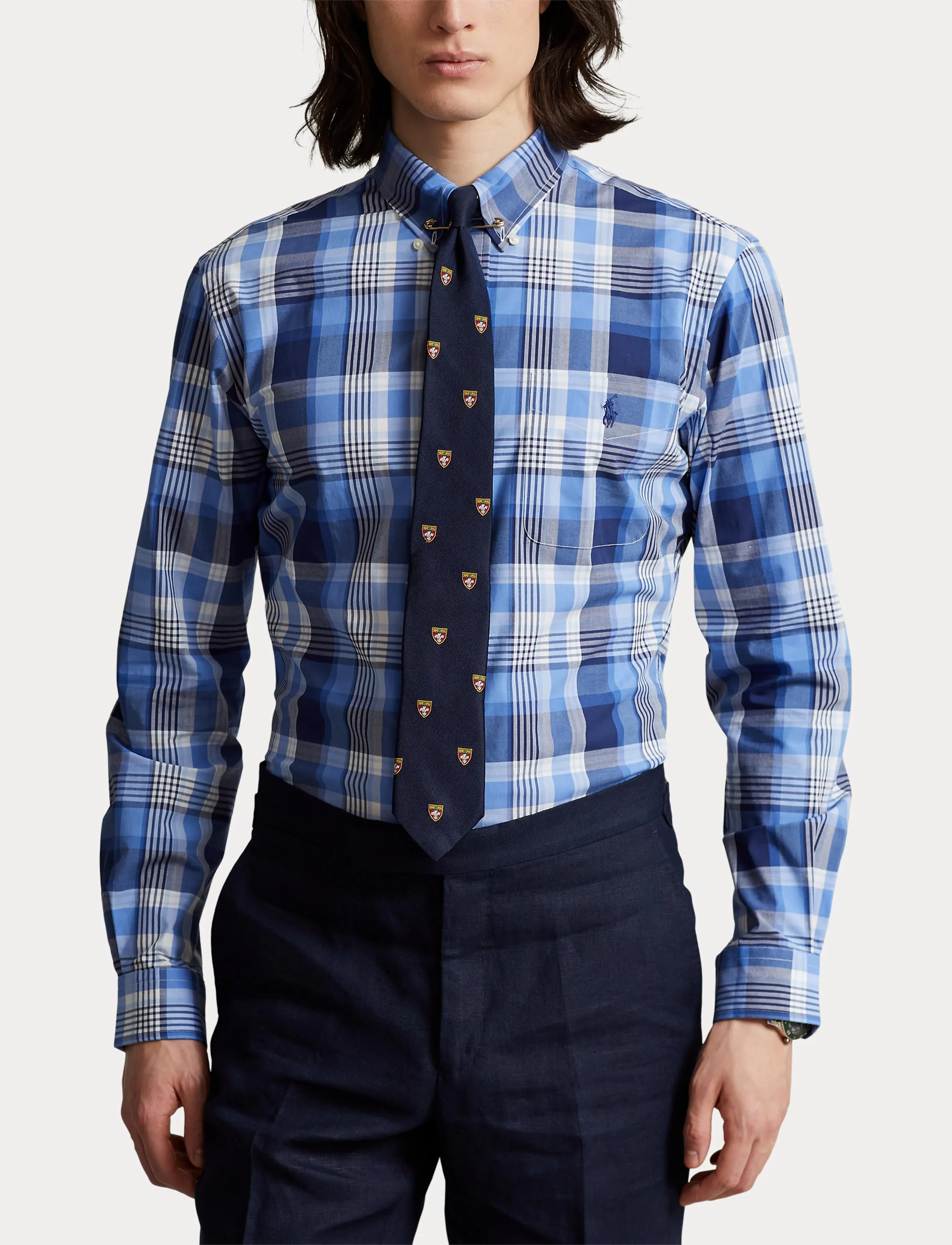 Polo Ralph Lauren Poplin Shirt Blue Multi