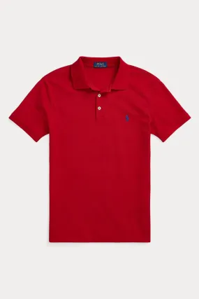 Polo Ralph Lauren Slim Fit Stretch Mesh Polo Yaka T-shirt