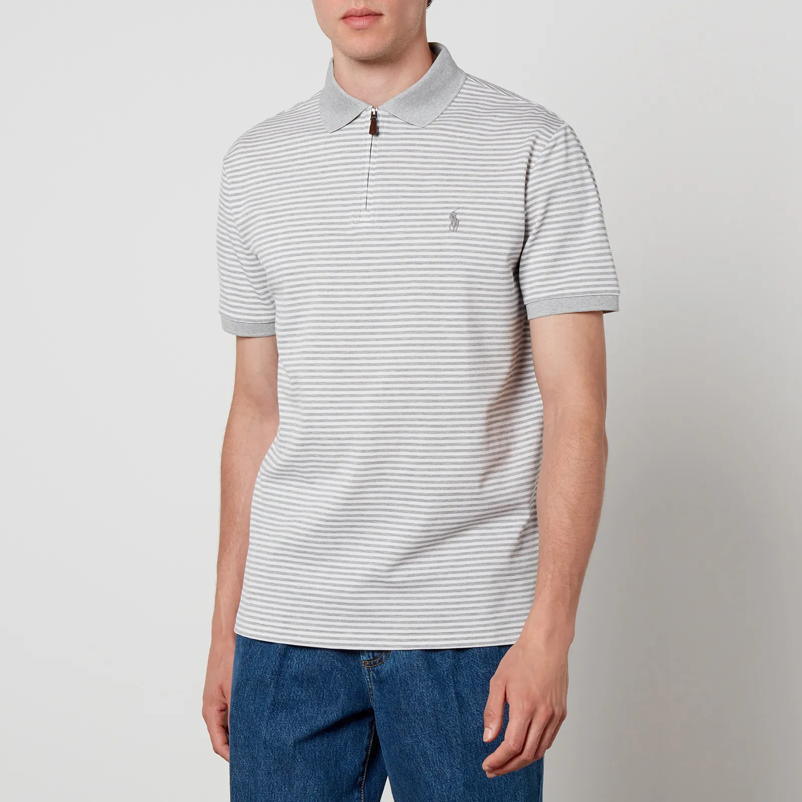 Polo Ralph Lauren Stretch Cotton-Piqué Polo Shirt - S | Coggles