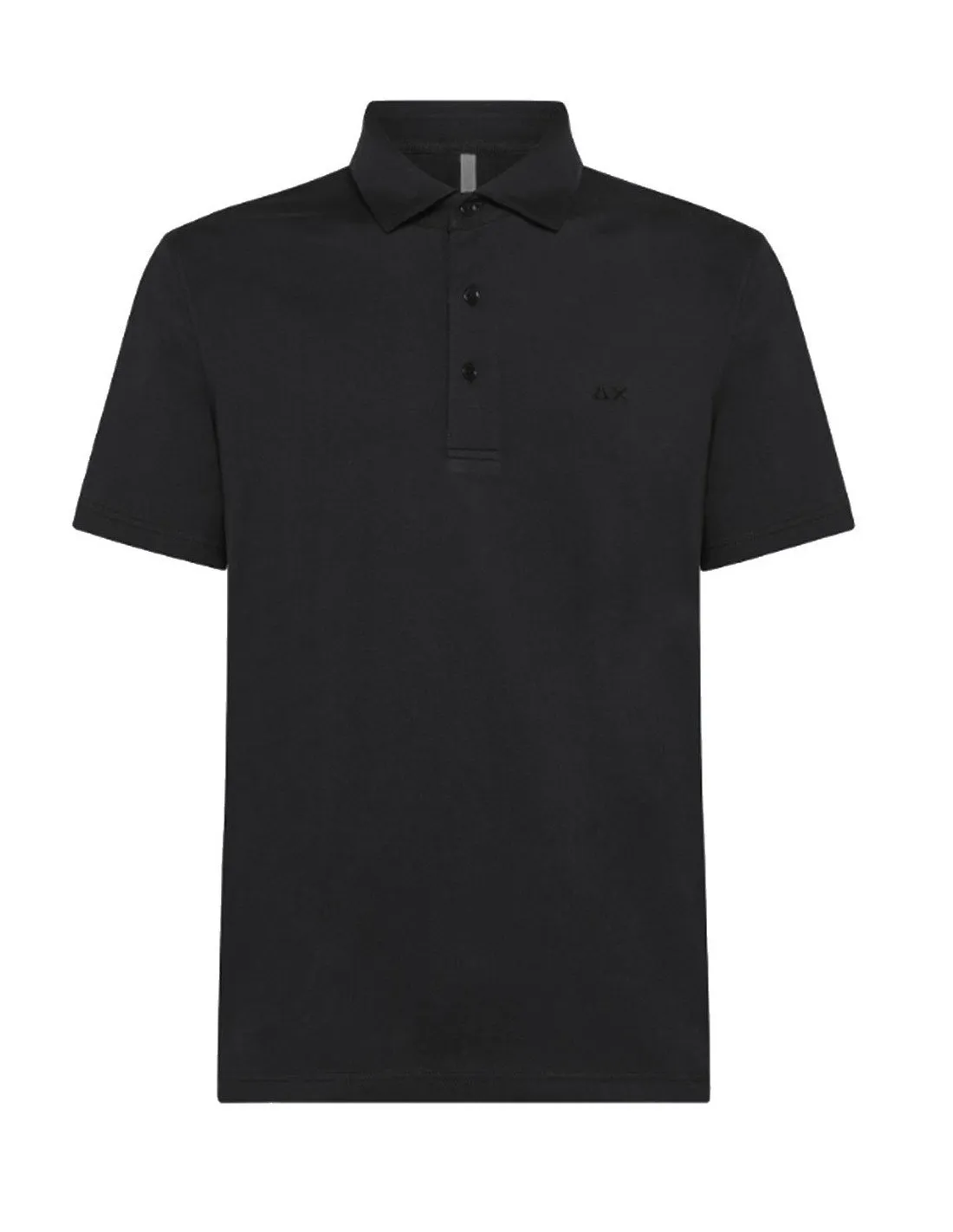 Sun68 T34130 Black Men's Polo