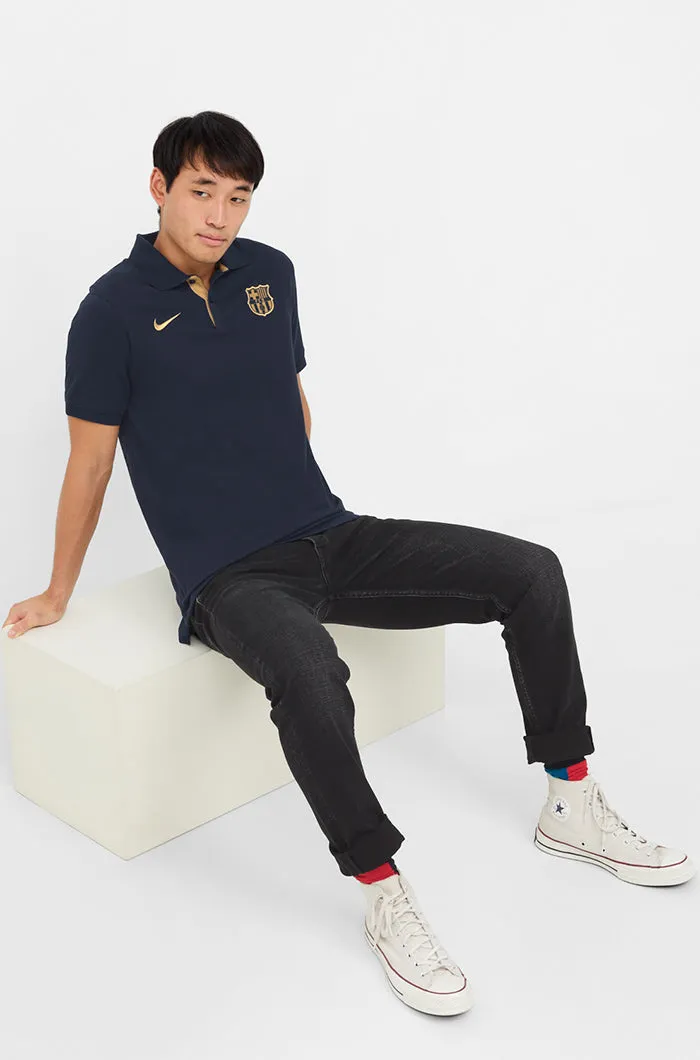 Nike Crest Polo with Bara