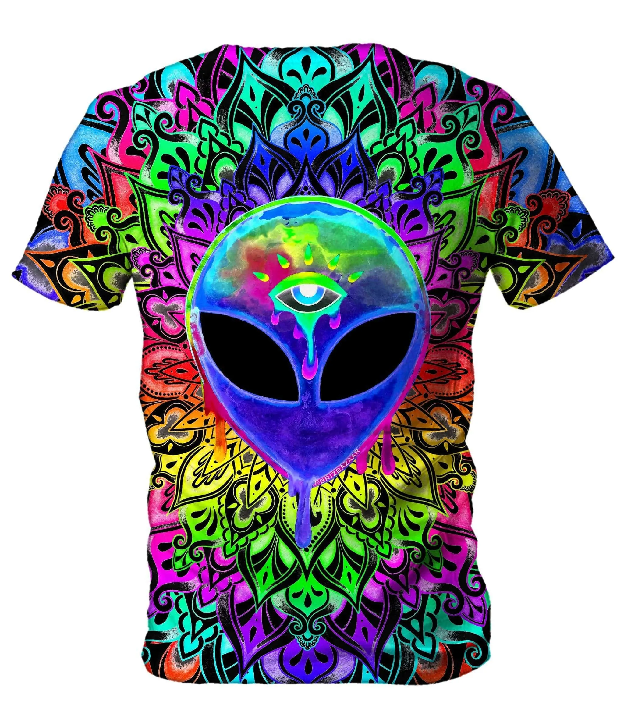 Psy Alien Purple Men's T-Shirt