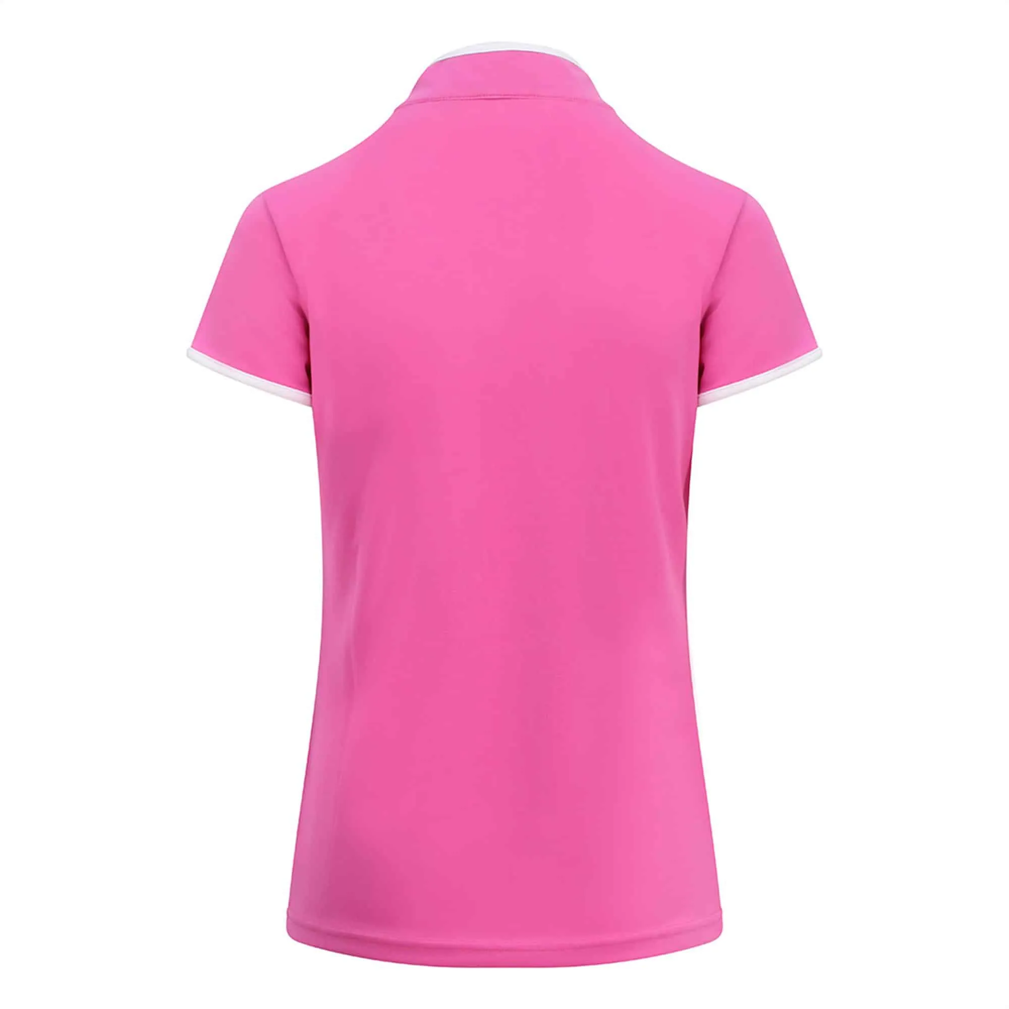 Pure Golf Bloom Women's Azalea Pink Polo Shirt.