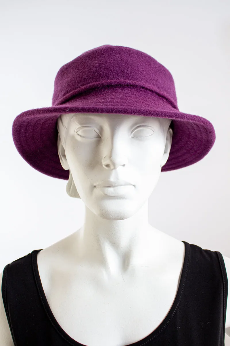 Purple Inkberry Bucket Hat Maria