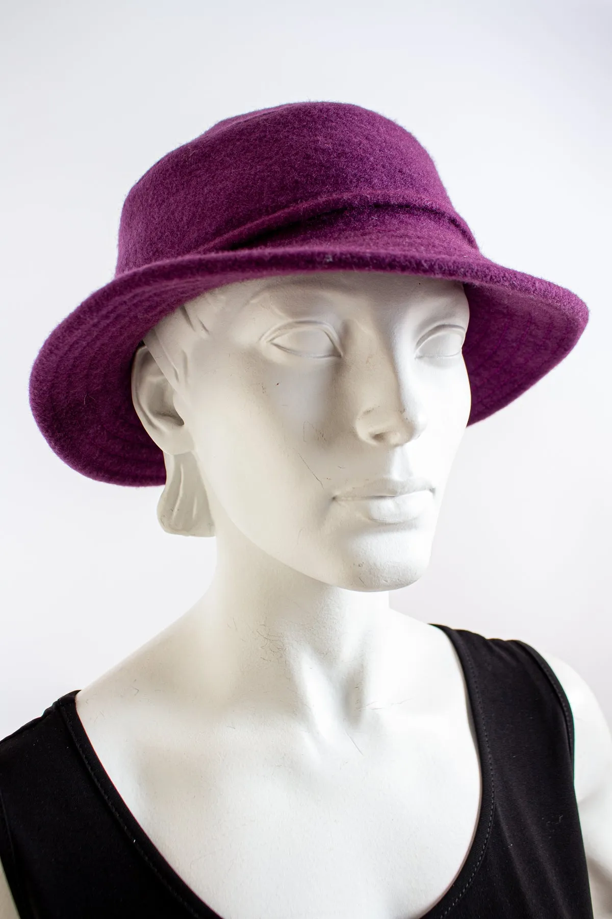 Purple Inkberry Bucket Hat Maria