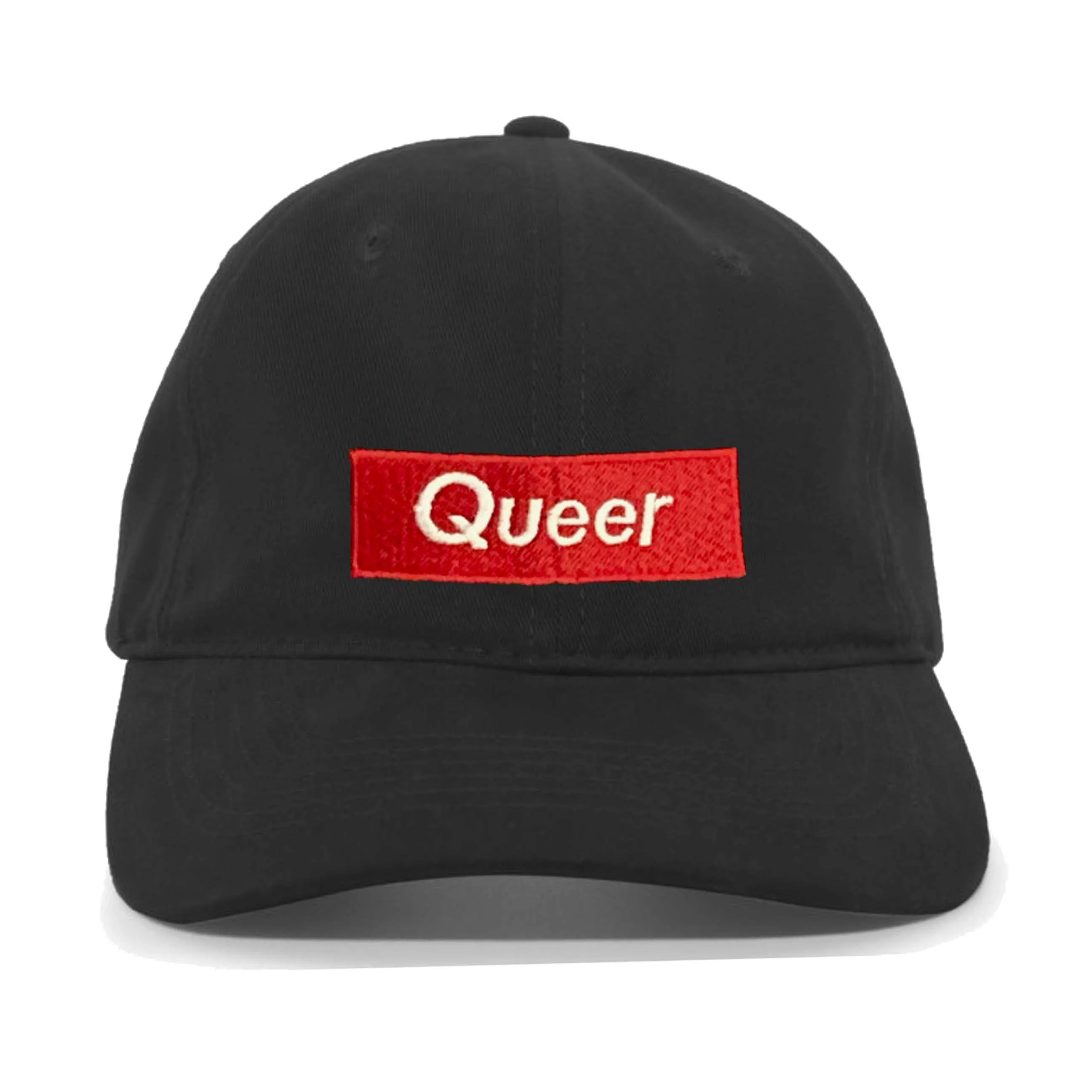 Supportive Queer Twill Dad Hat for The Trevor Project