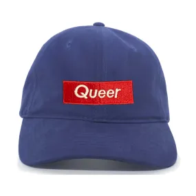 Supportive Queer Twill Dad Hat for The Trevor Project