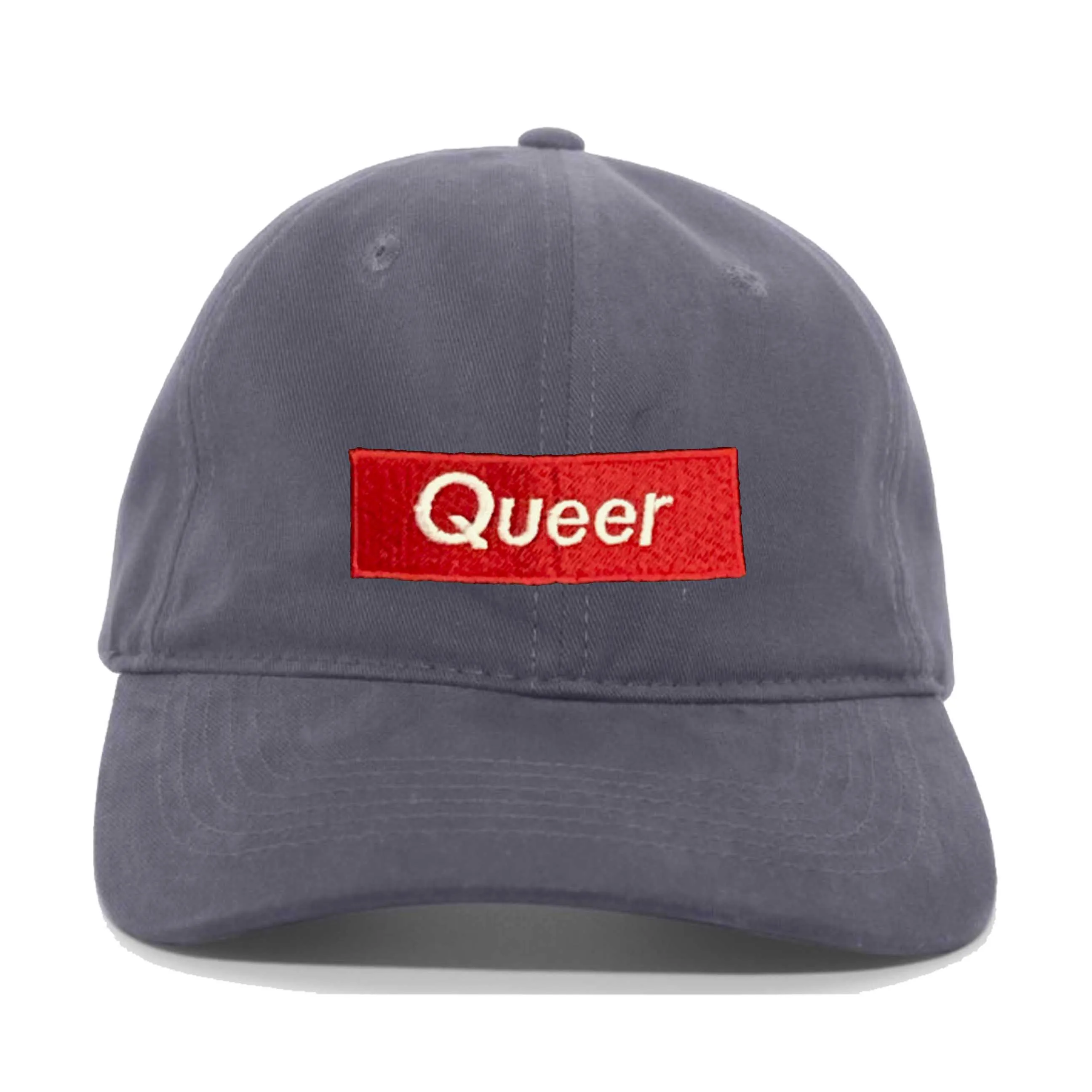 Supportive Queer Twill Dad Hat for The Trevor Project