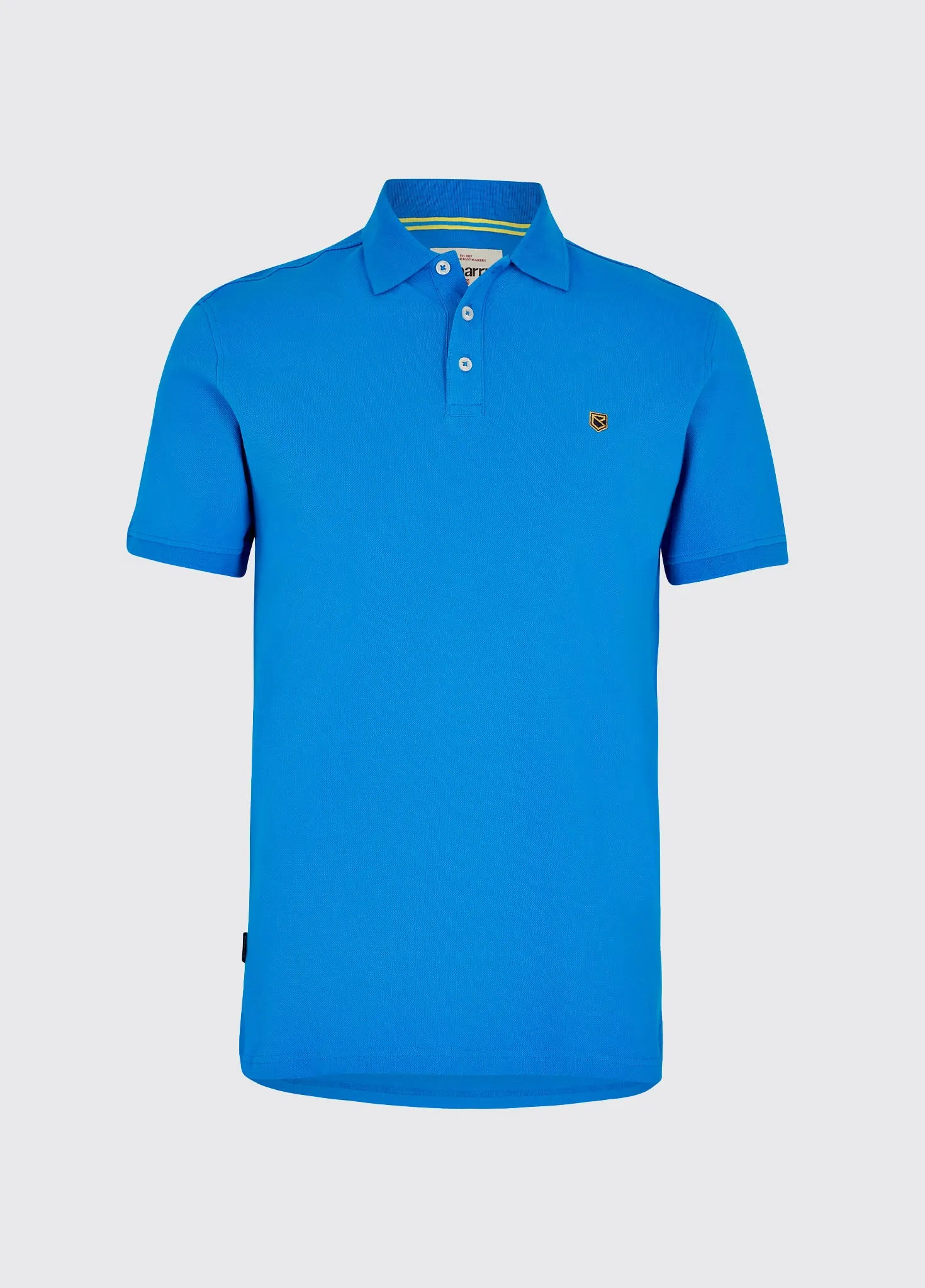 Quinlan 4-way Stretch Polo - Greek Blue