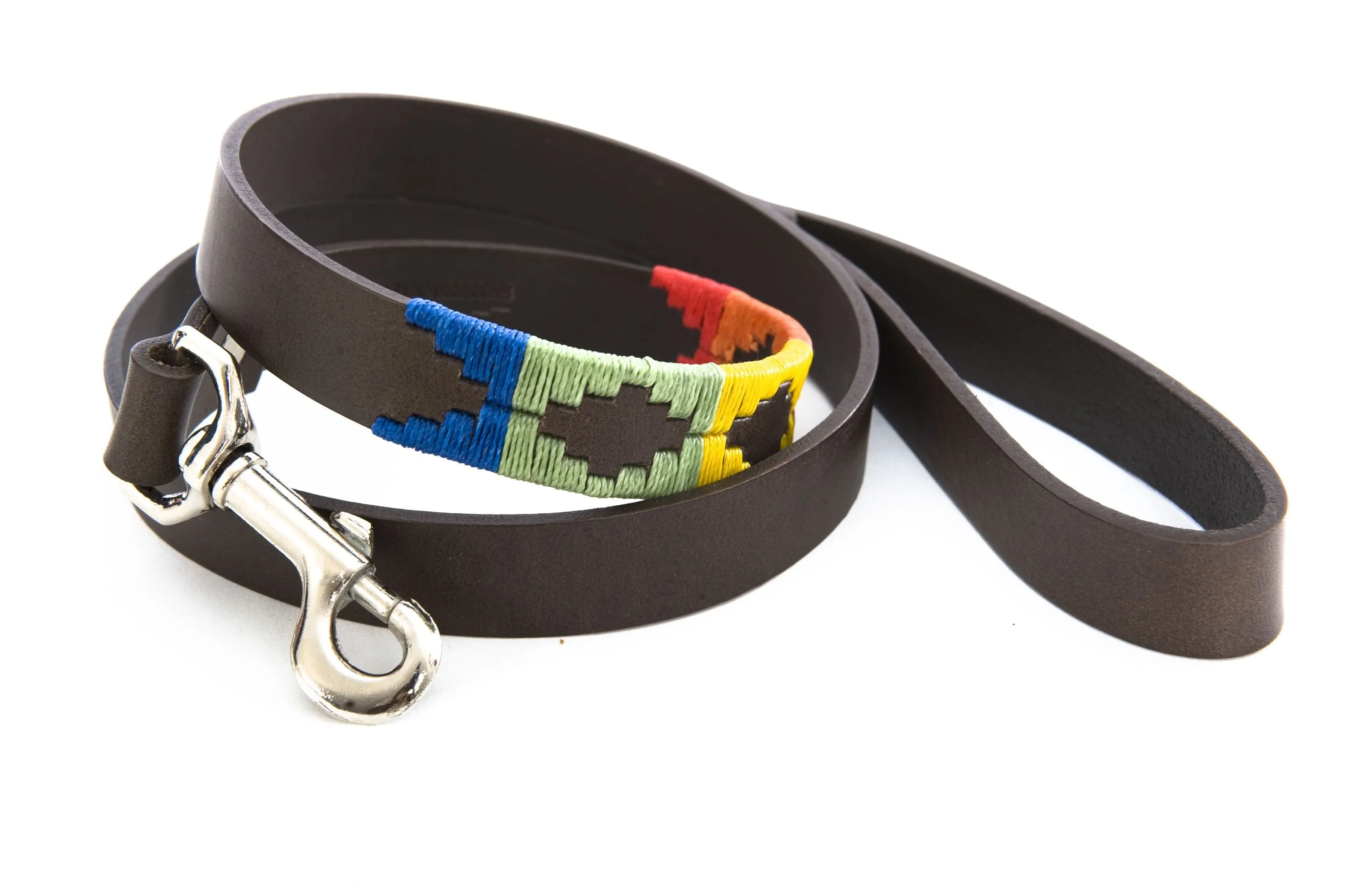 Rainbow Dog Lead Belt