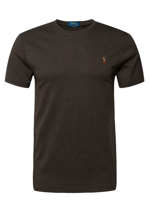 Ralph Lauren Charcoal Soft-Touch Tee