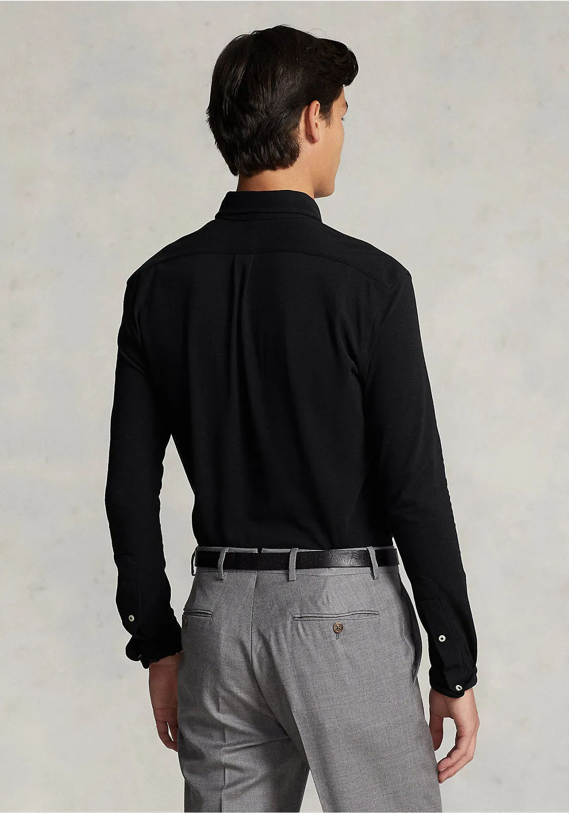 Ralph Lauren Featherweight Mesh Shirt, Polo Black